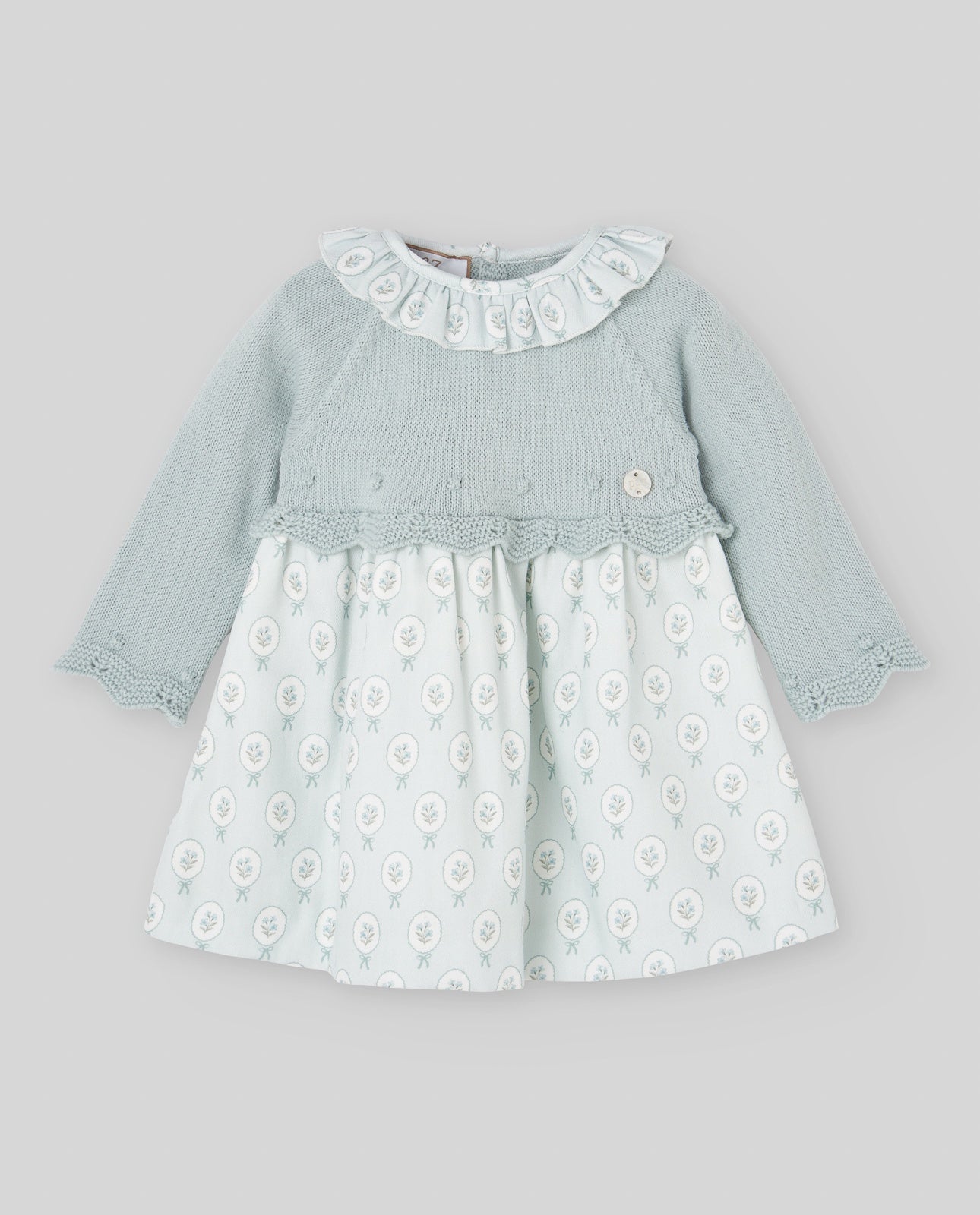 KNIT NEWBORN DRESS "LEIRA"
