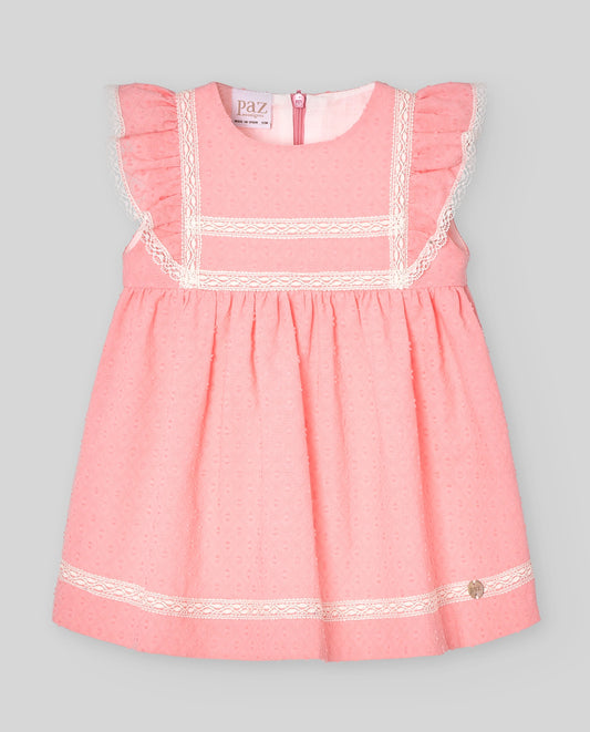 WOVEN NEWBORN DRESS "CEREMONIA V25"004-152412