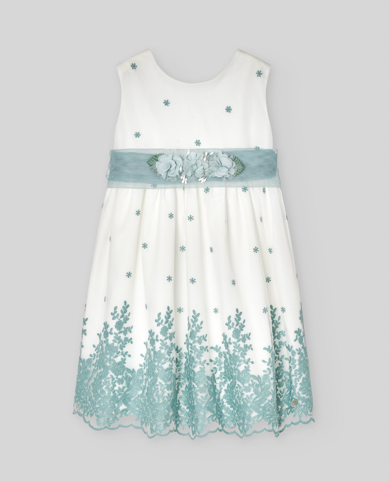 WOVEN INFANT GIRL DRESS "CEREMONIA V25"004-152427