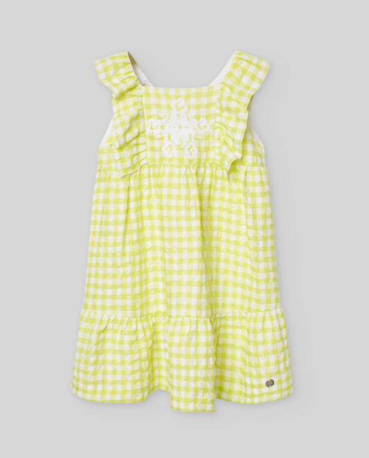 WOVEN INFANT GIRL DRESS "PEONZA"004-152664