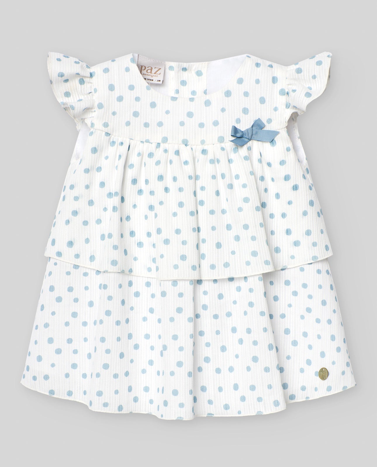 WOVEN NEWBORN DRESS "SERAN"004-152680