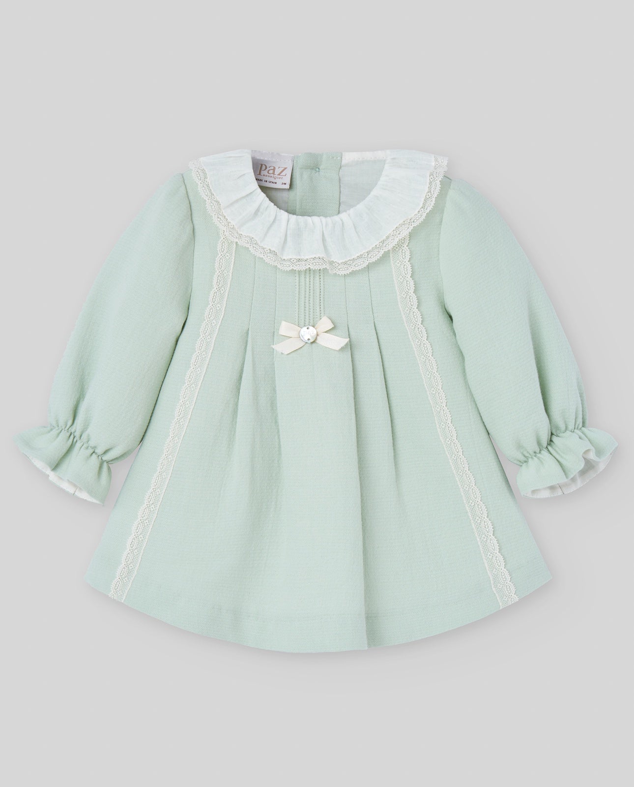 WOVEN NEWBORN DRESS "MININO" 004-153011