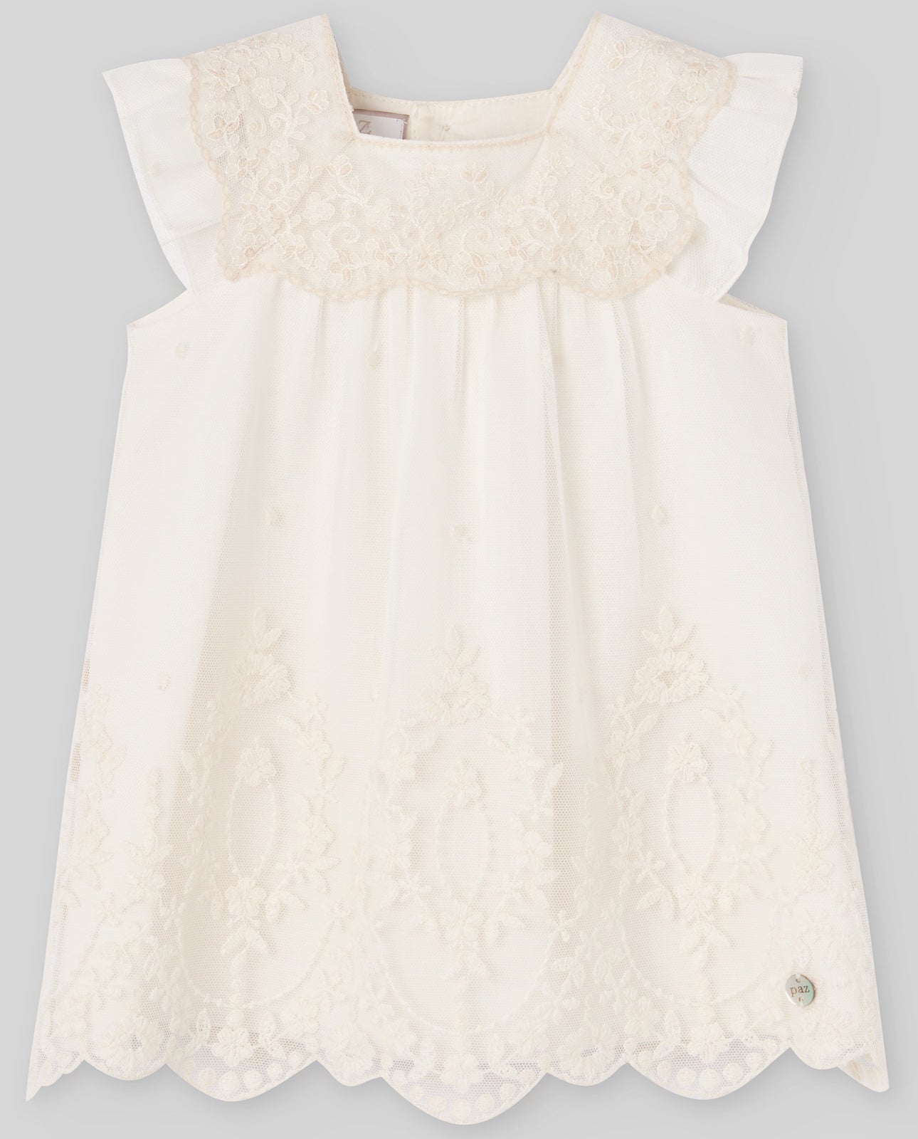 WOVEN NEWBORN DRESS "CEREMONIA V26" 004-153445