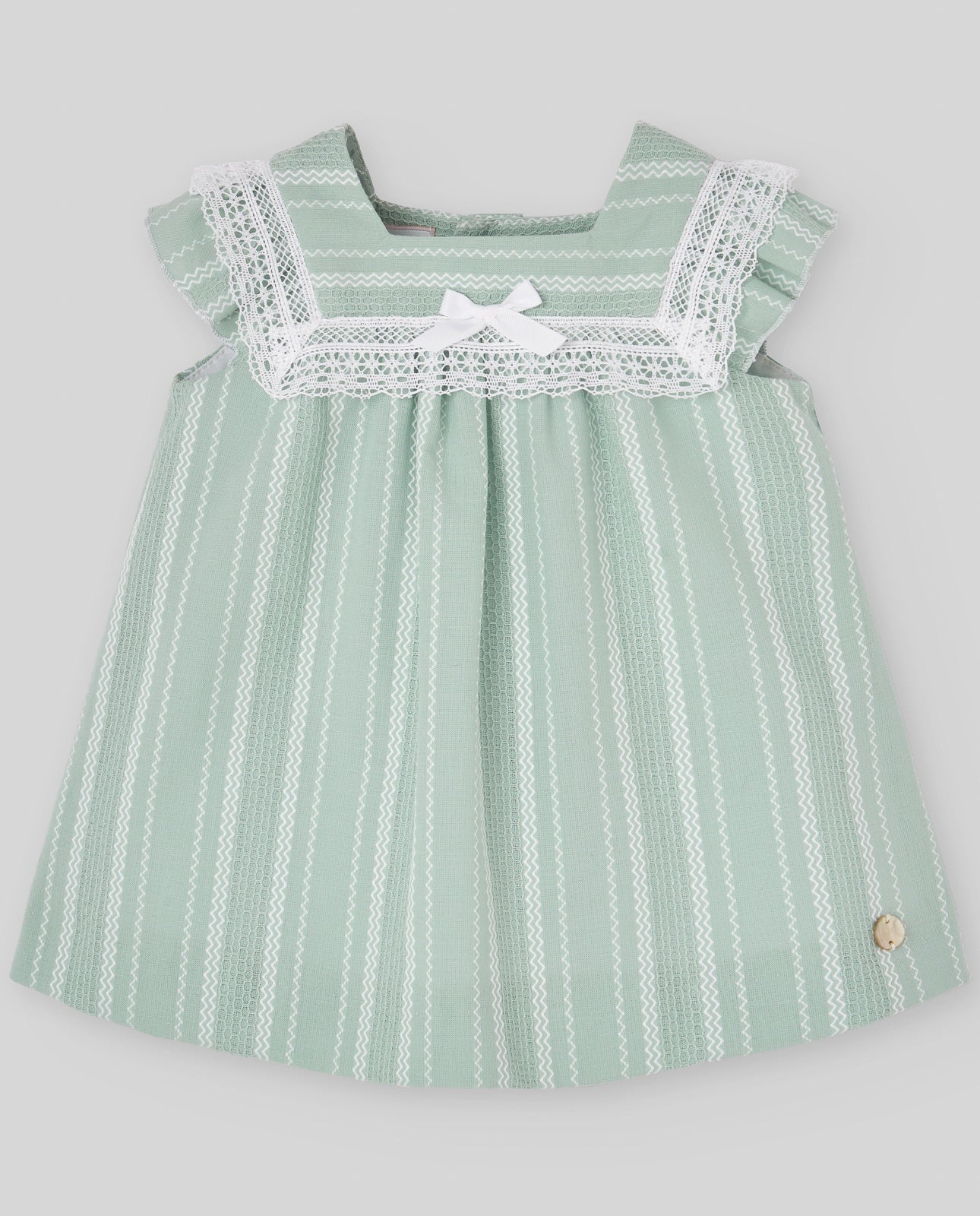 WOVEN NEWBORN DRESS "CAUCE"