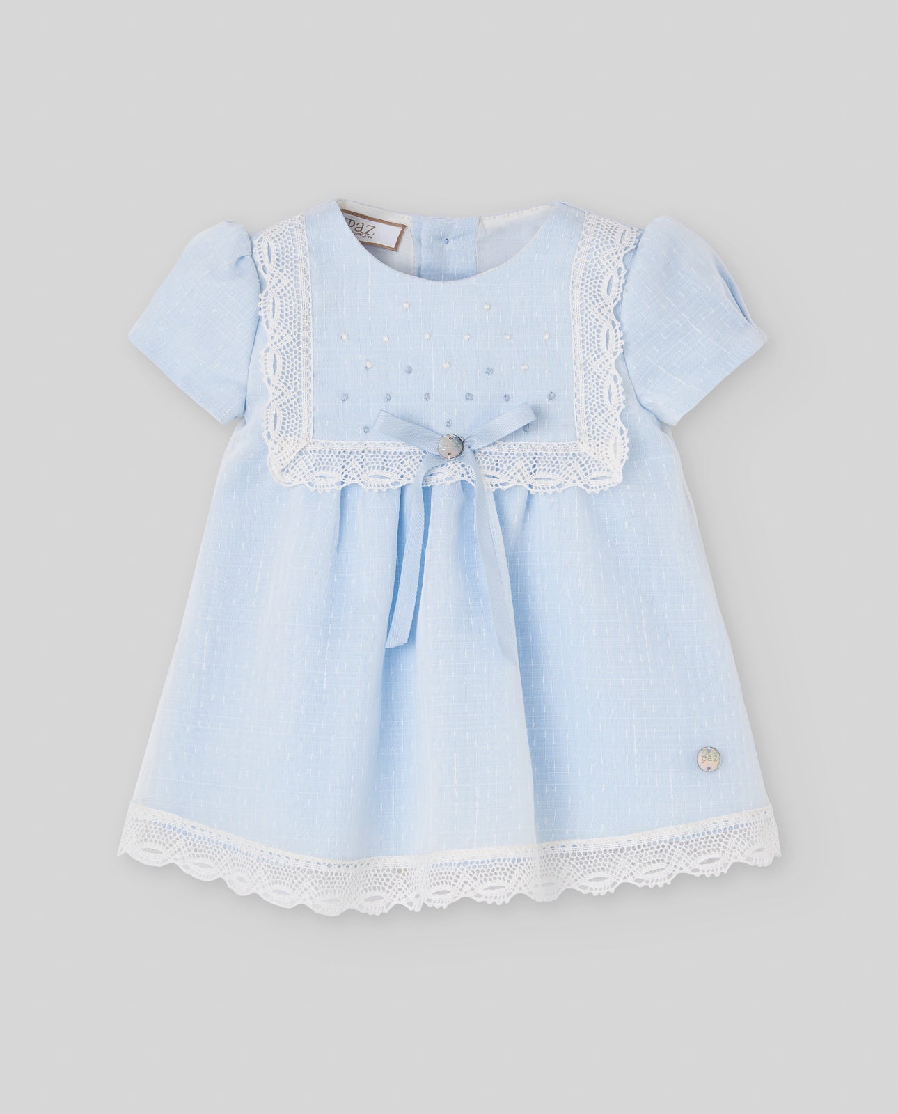WOVEN NEWBORN DRESS "FOGAR"