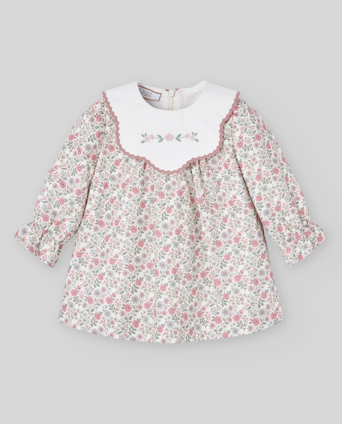 WOVEN NEWBORN DRESS "LEDICIA