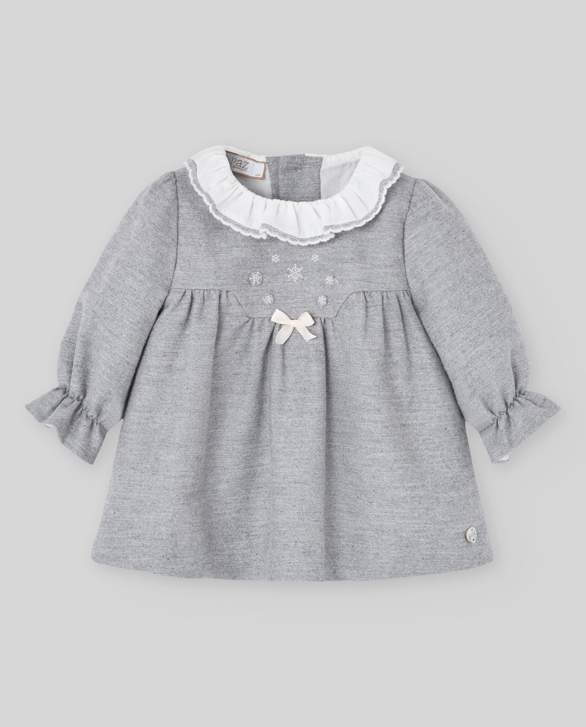 WOVEN NEWBORN DRESS "NEVE"