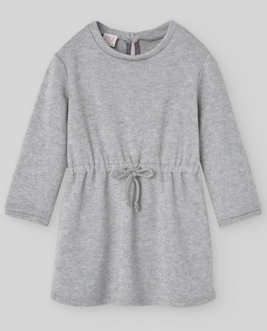 KNIT INFANT GIRL DRESS "ASTROS"004-191922 فستان بناتي أطفال