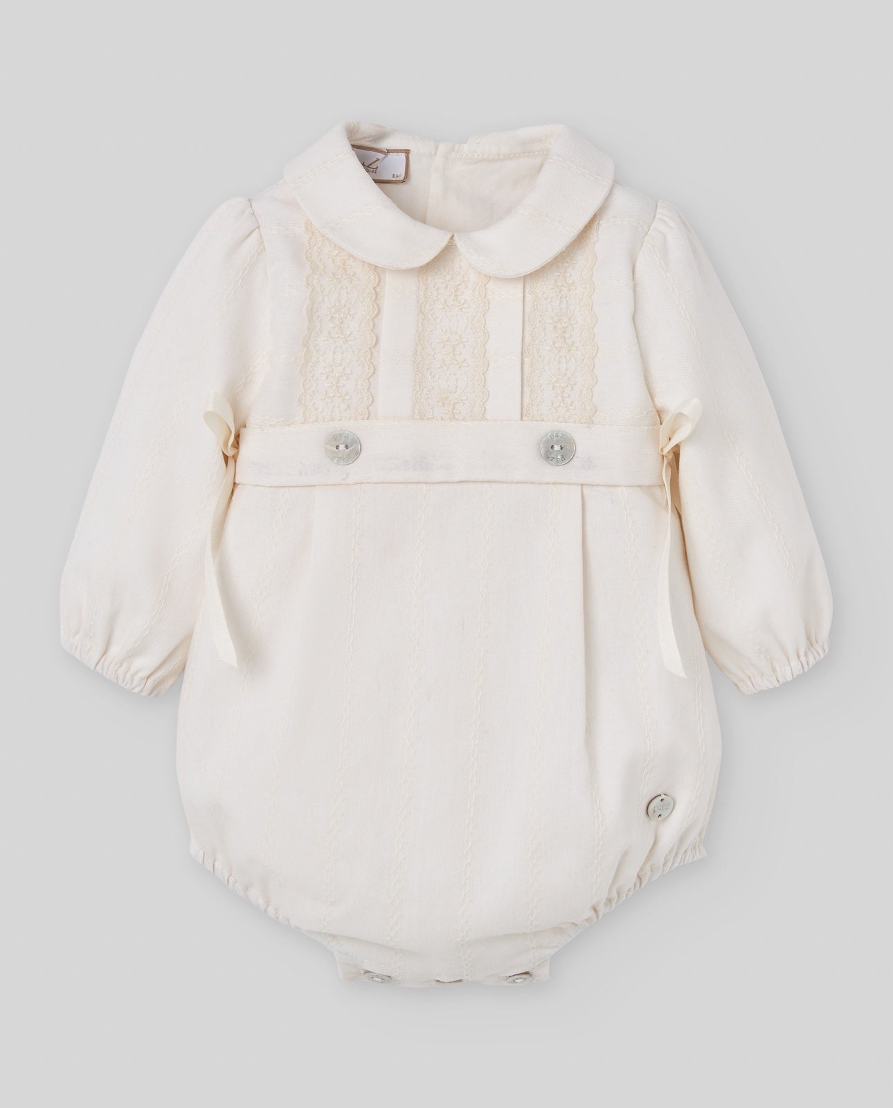 WOVEN NEWBORN ROMPER "LUA