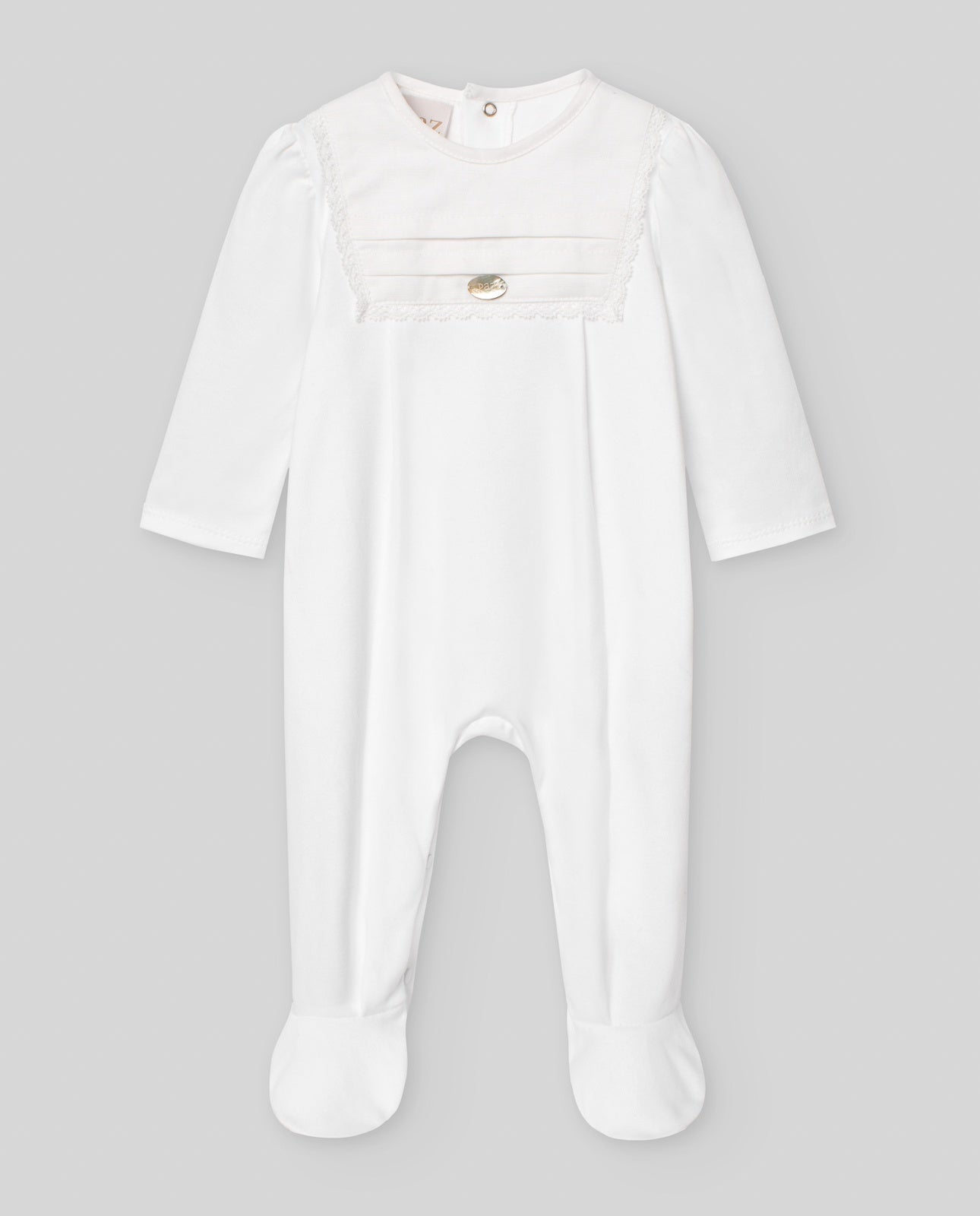 KNIT NEWBORN ROMPER "INTERLOCK V25"005-192511