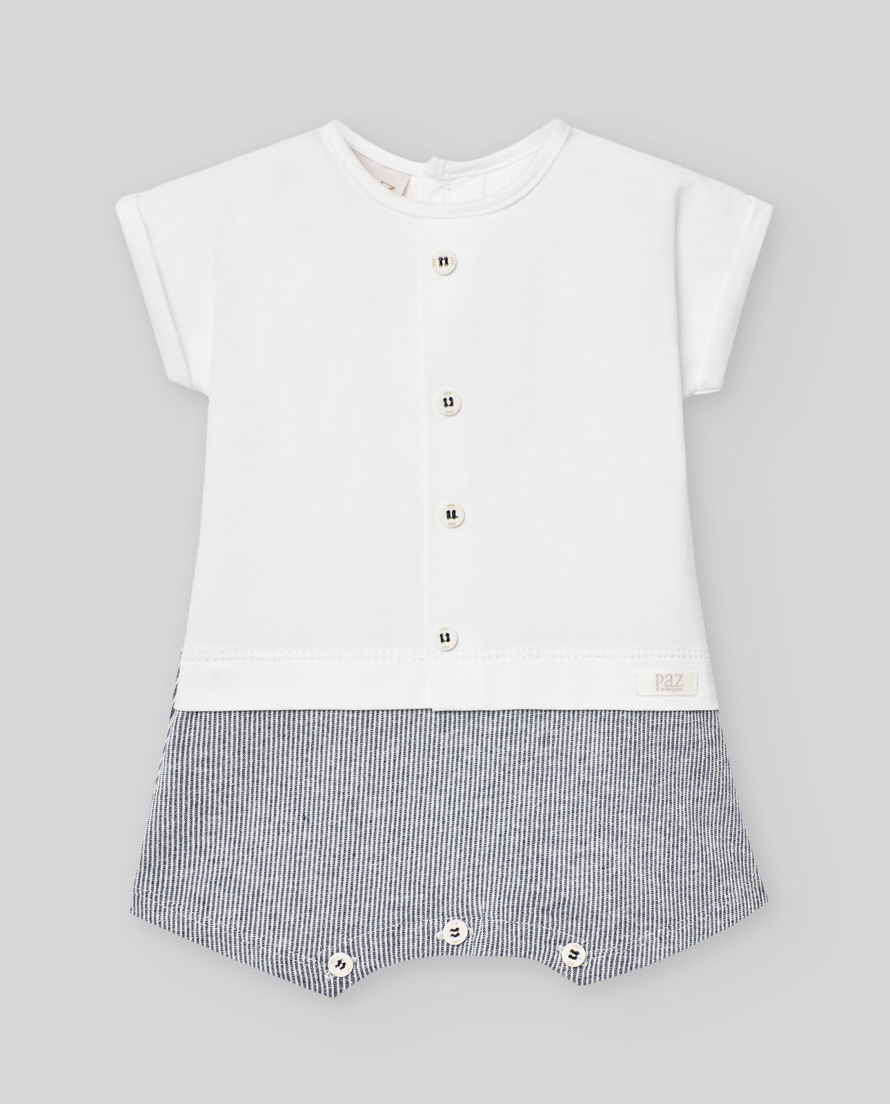 KNIT NEWBORN ROMPER "PAZO"005-192685