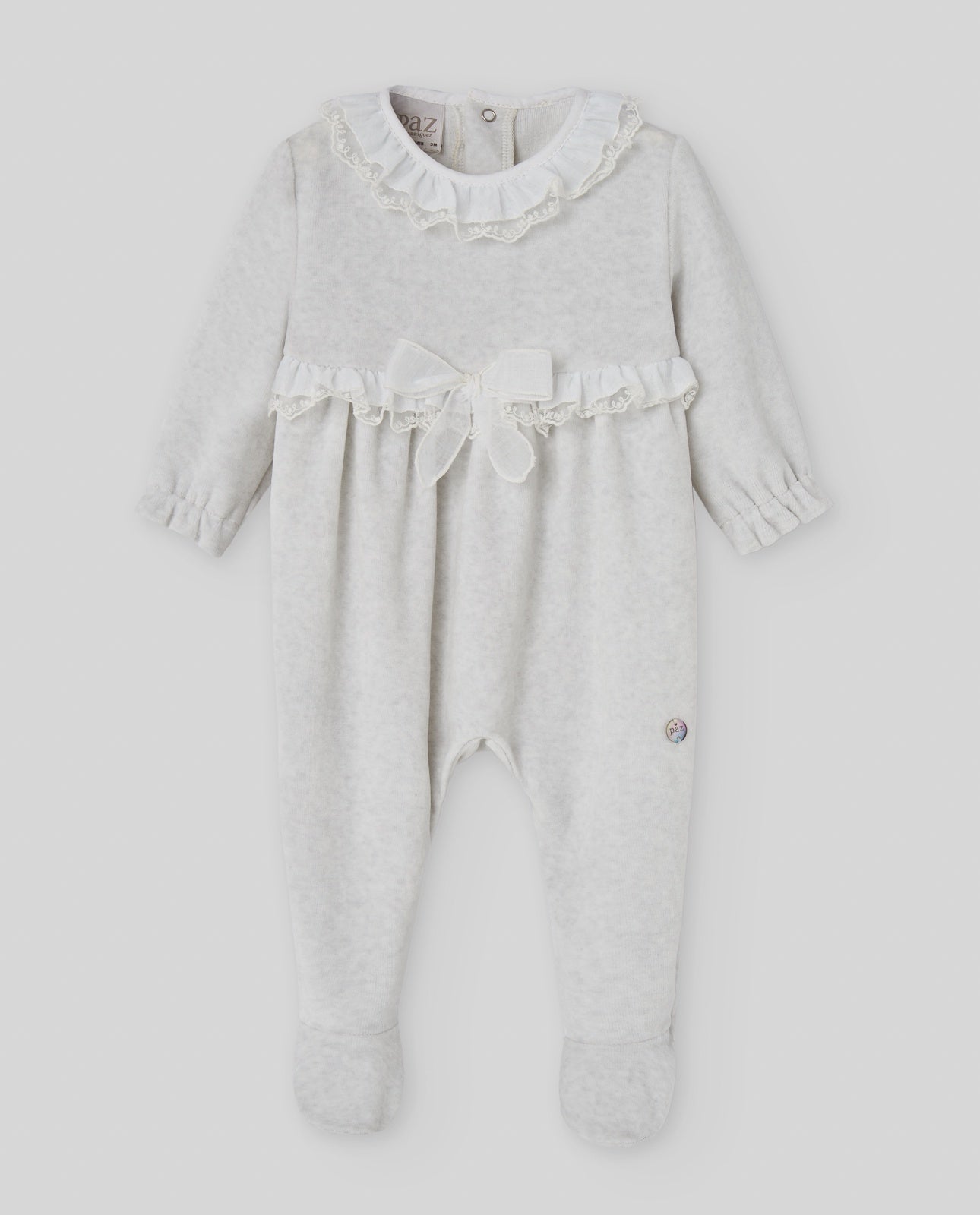 KNIT NEWBORN ROMPER "TERNURA OI 25- 005-193149