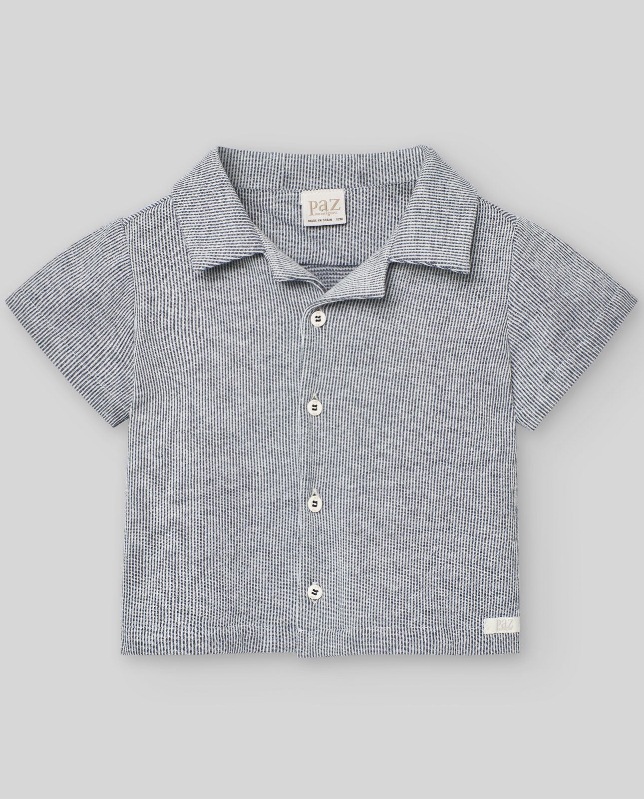 SET WOVEN NEWBORN SHIRT AND SHORT "PAZO"006-192692 + 007-192687