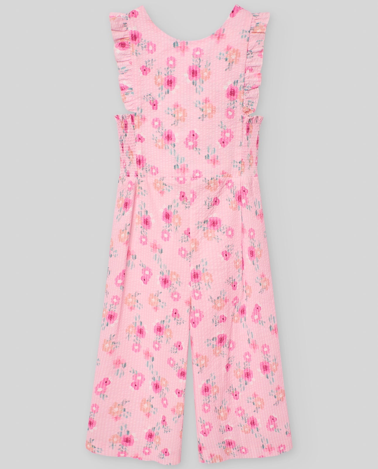 WOVEN INFANT GIRL JUMPSUIT "FLOR"007-152610