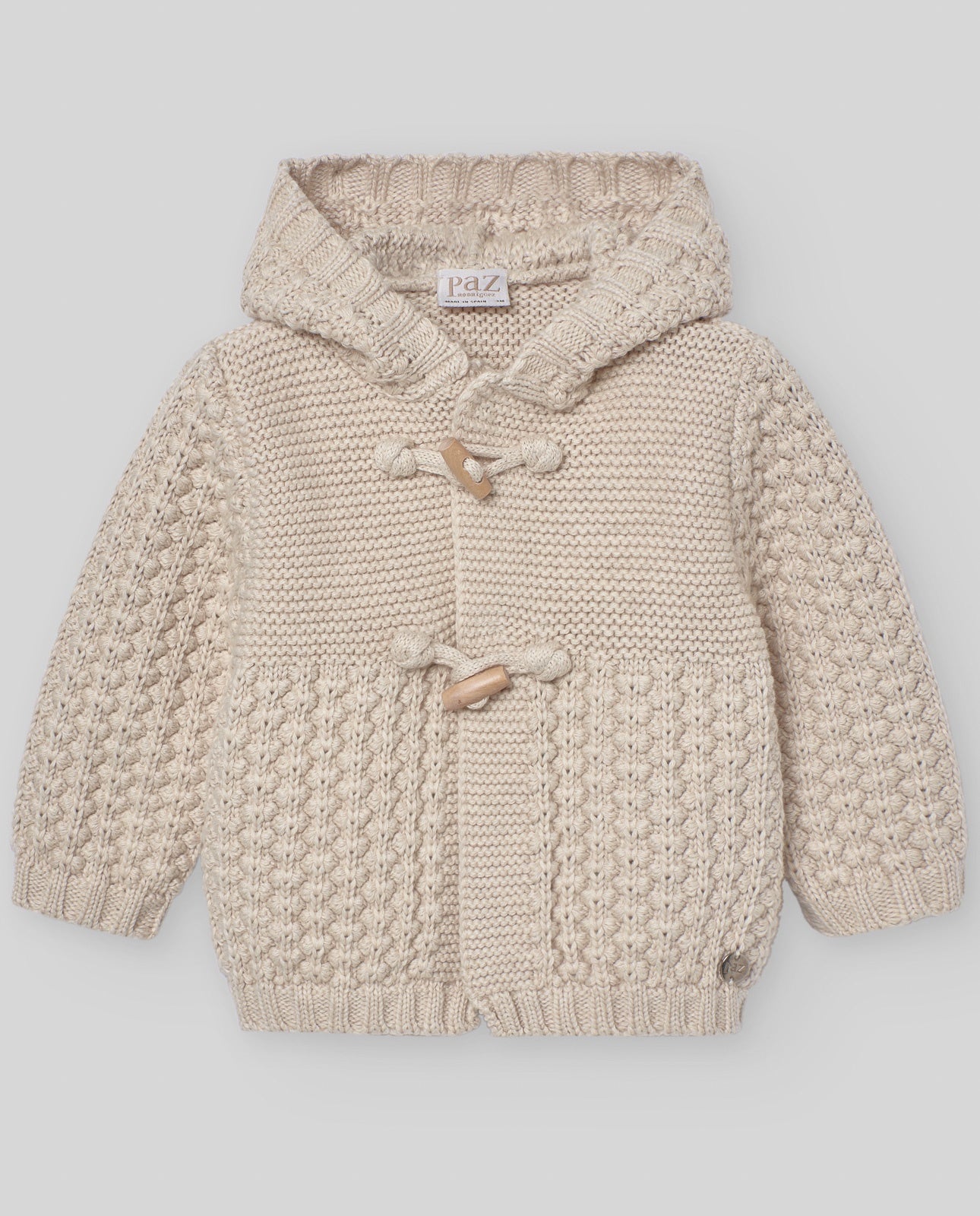 KNIT NEWBORN COAT "CERVATILLO"012-122121