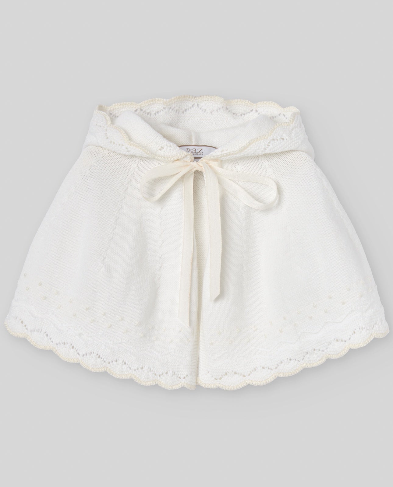 KNIT NEWBORN CAPE "PAZ V26"