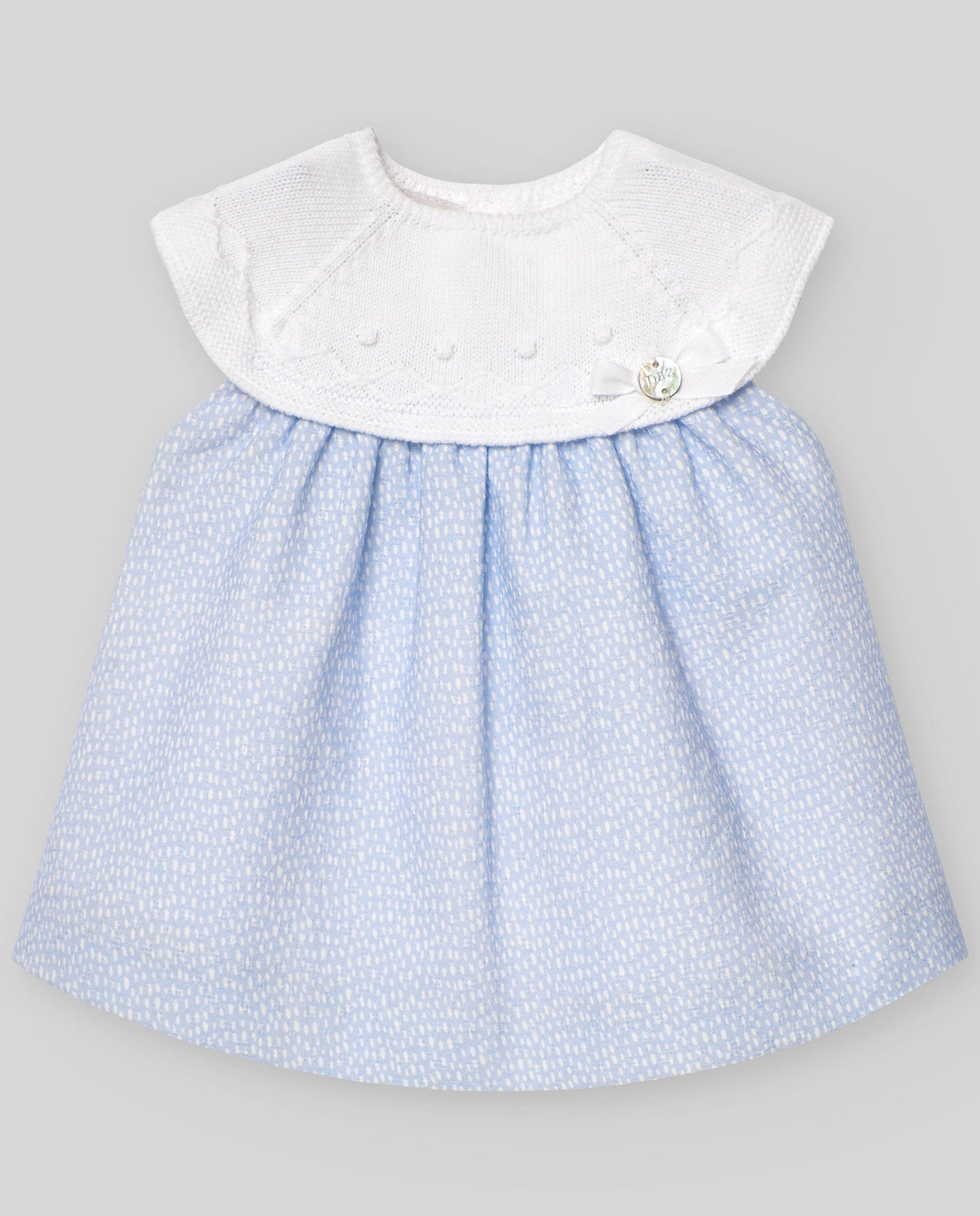 KNIT NEWBORN SHORT DRESS "VENTO"027-122248