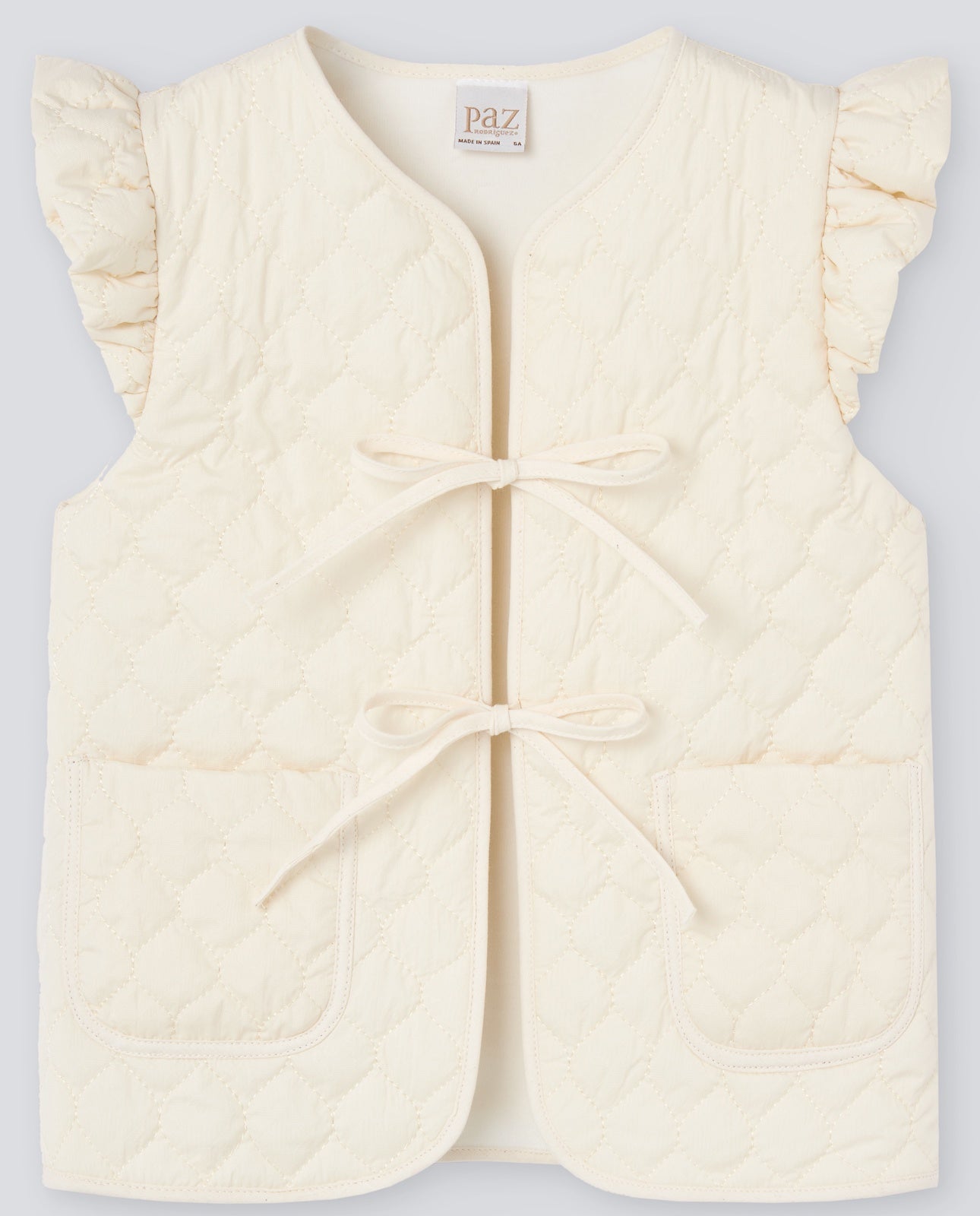 WOVEN INFANT GIRL WAISTCOAT "CAMINO"