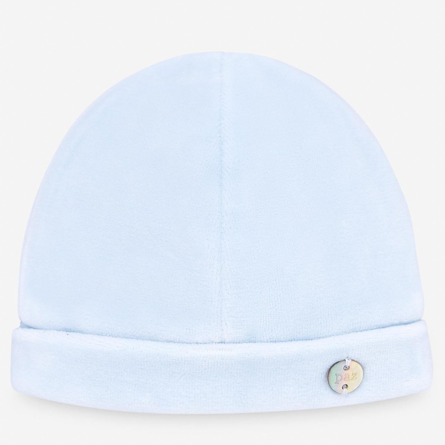 KNIT NEWBORN HAT "ESENCIAL" Chalk Blue