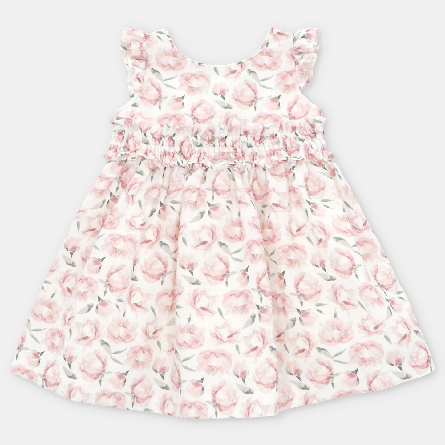 DRESS PRINTED WOVEN GIRL SIENA