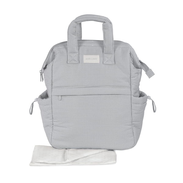 Rucksack Little Bloom VichyGrey