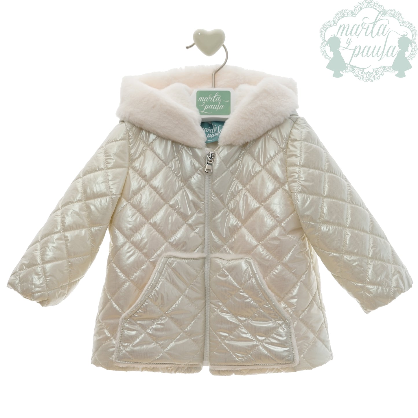BABY COAT REF. 4005MINV-24 "ABRIGOS BEBES" جاكيت أطفال بناتي