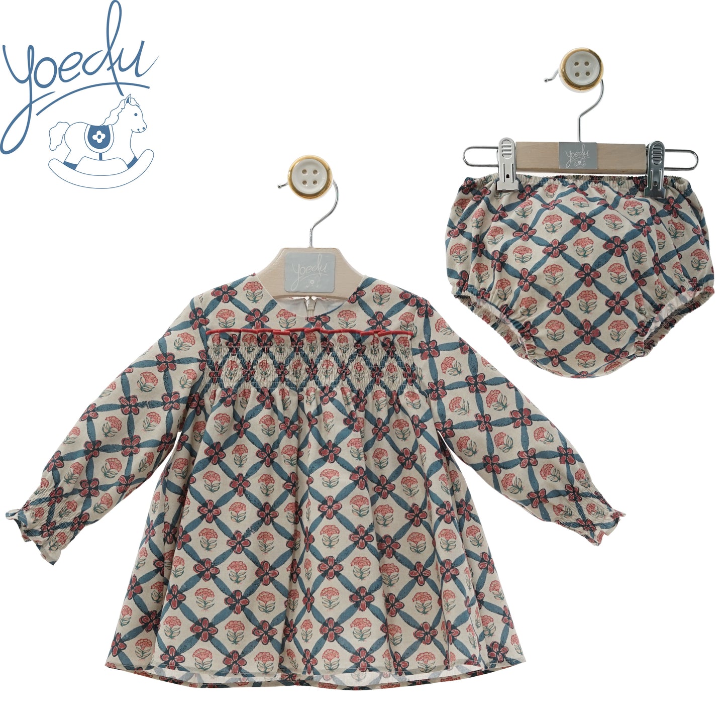 BABY DRESS REF. 5105INV-24 "COLOR" فستان بناتي