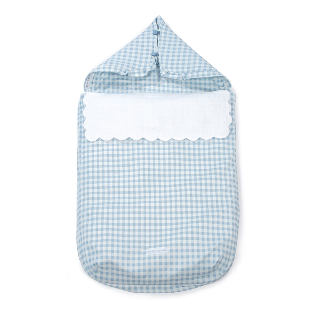 Baby Nest 3 in 1 Summer Together Blue/White (To)