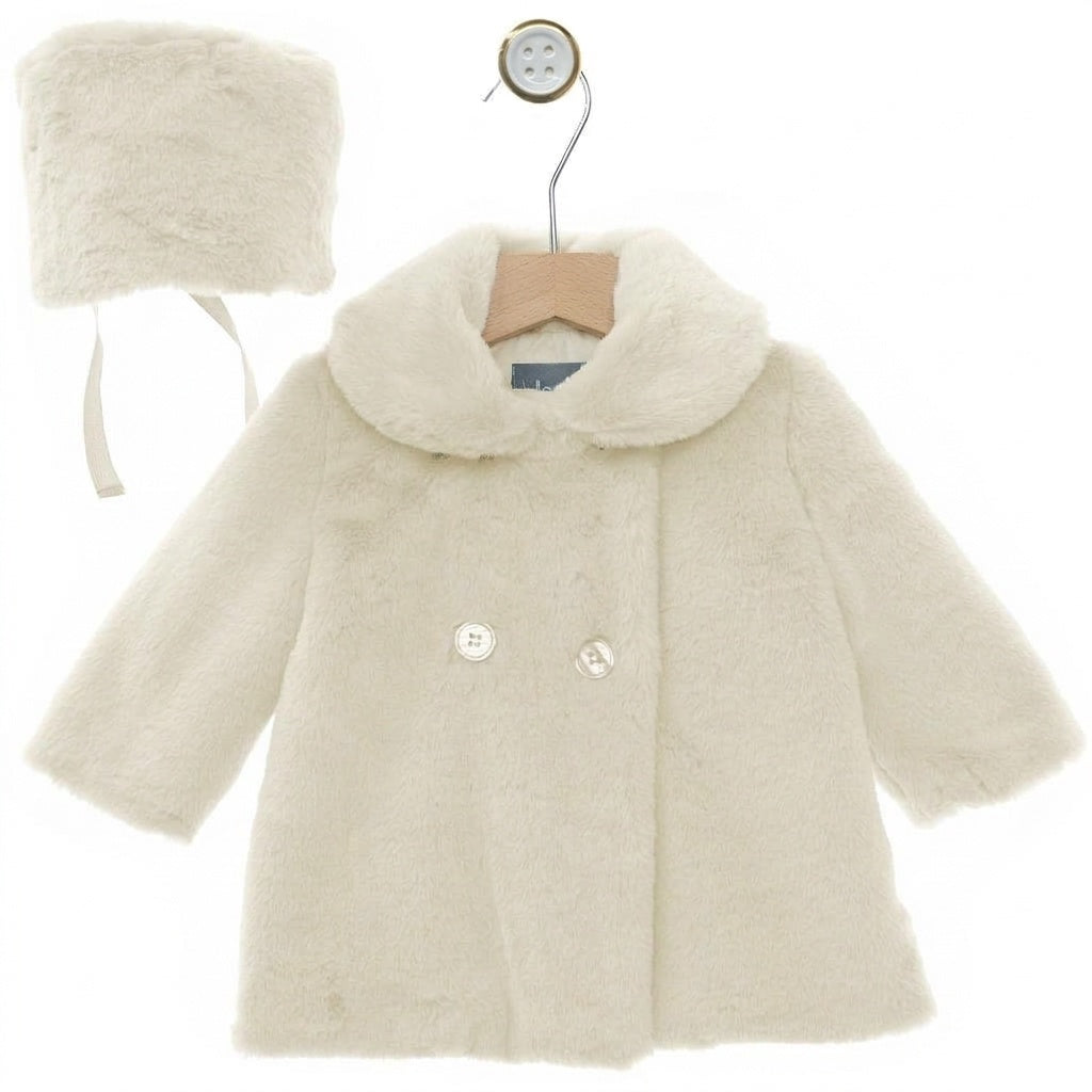 BABY COAT WITH BONNET REF. 3984INV-26 "ABRIGOS BEBE