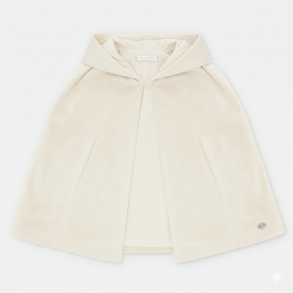 CLOAK WOVEN VELVET GIRL NEWPORT052-20285