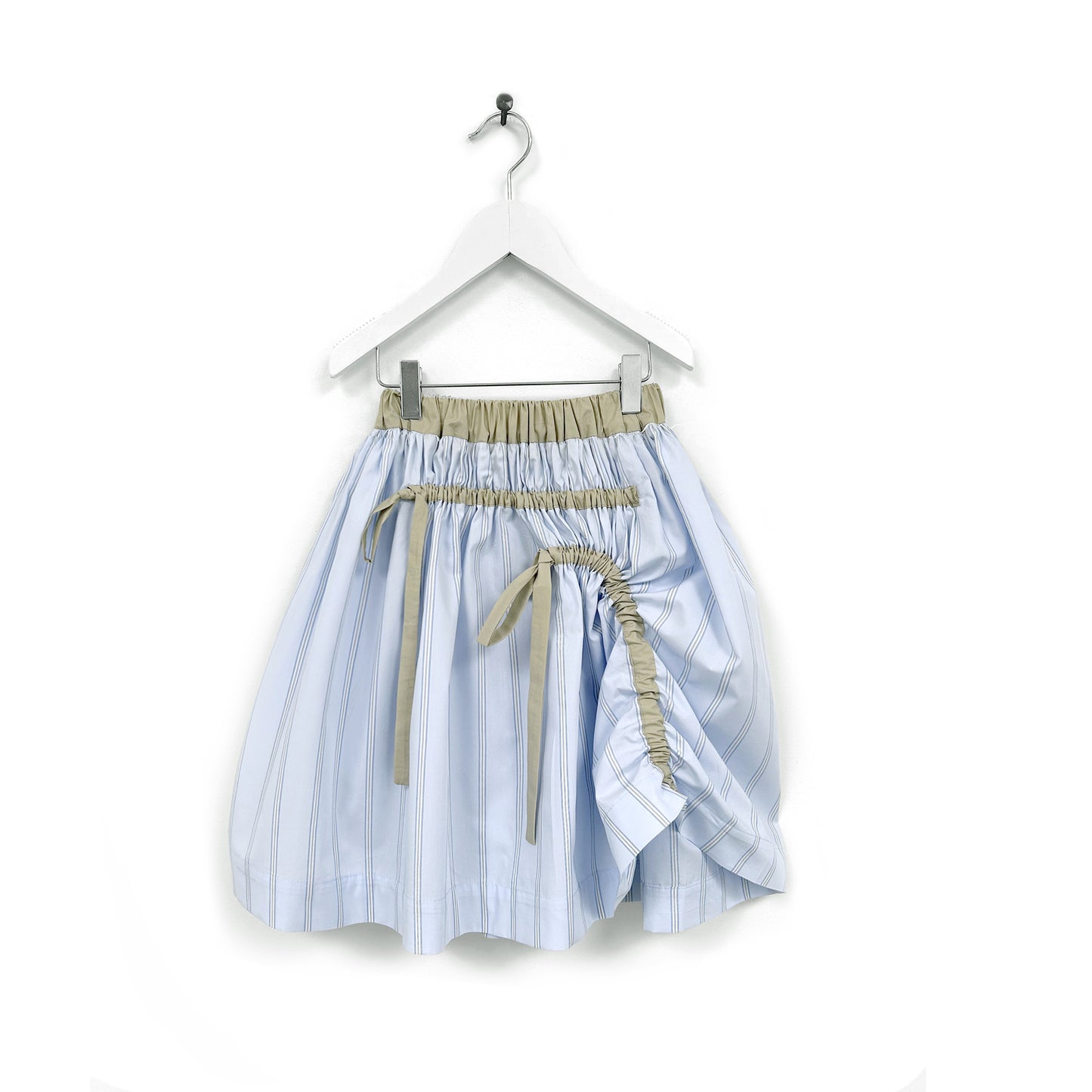 Set skirt with blouse asymmetric tunnels -NICE