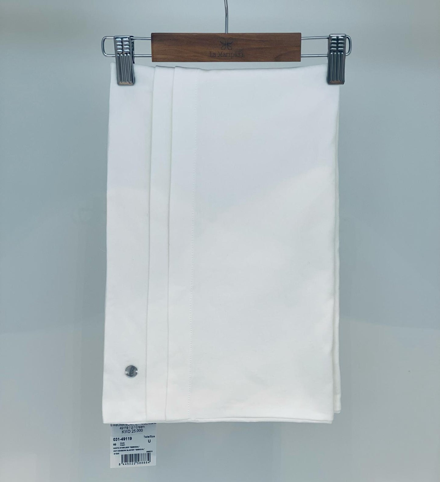 KNIT NEWBORN BLANKET "ESENCIAL"031-49119