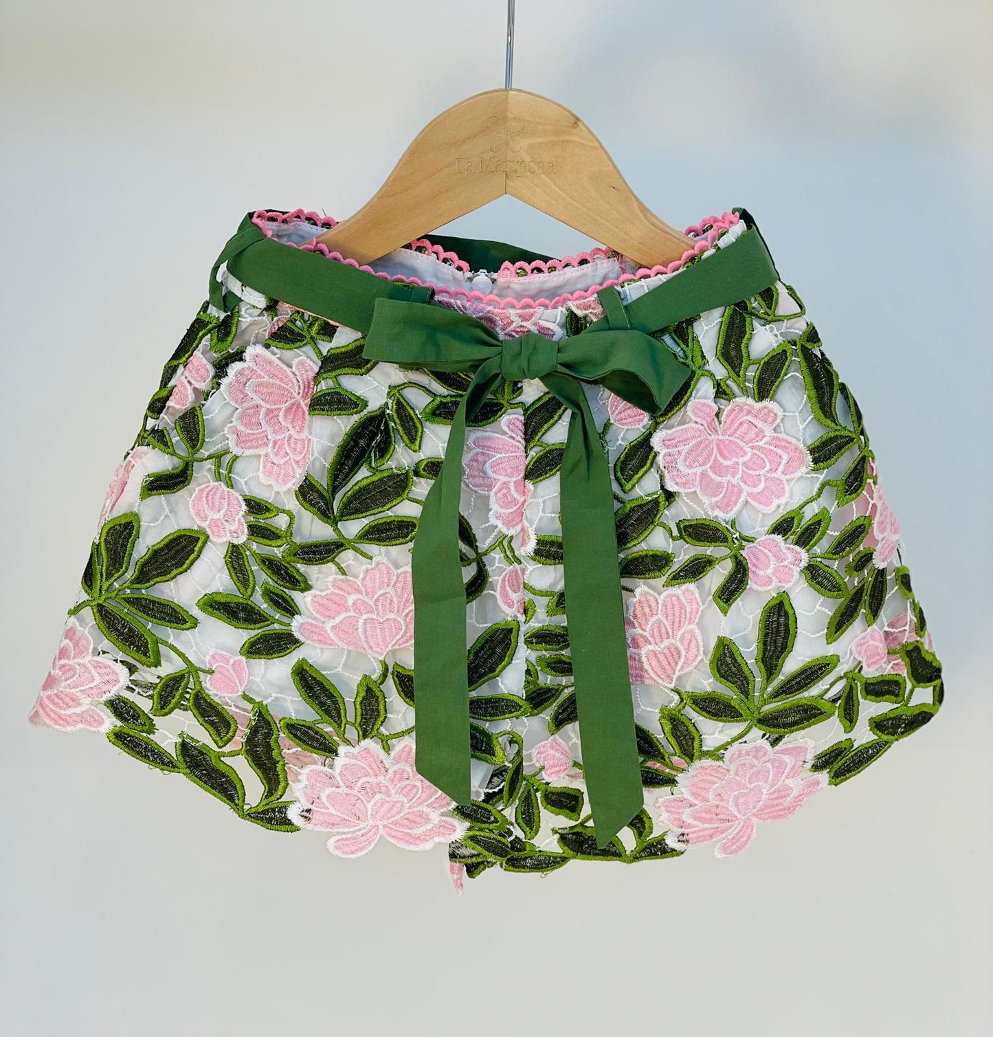 Viola Embroidered Top And Shorts