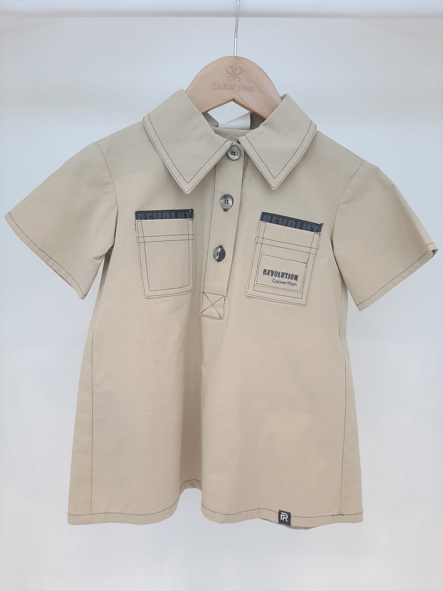 WOVEN INFANT GIRL DRESS "NEON"004-152562