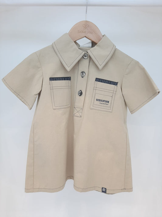 WOVEN INFANT GIRL DRESS "NEON"004-152562