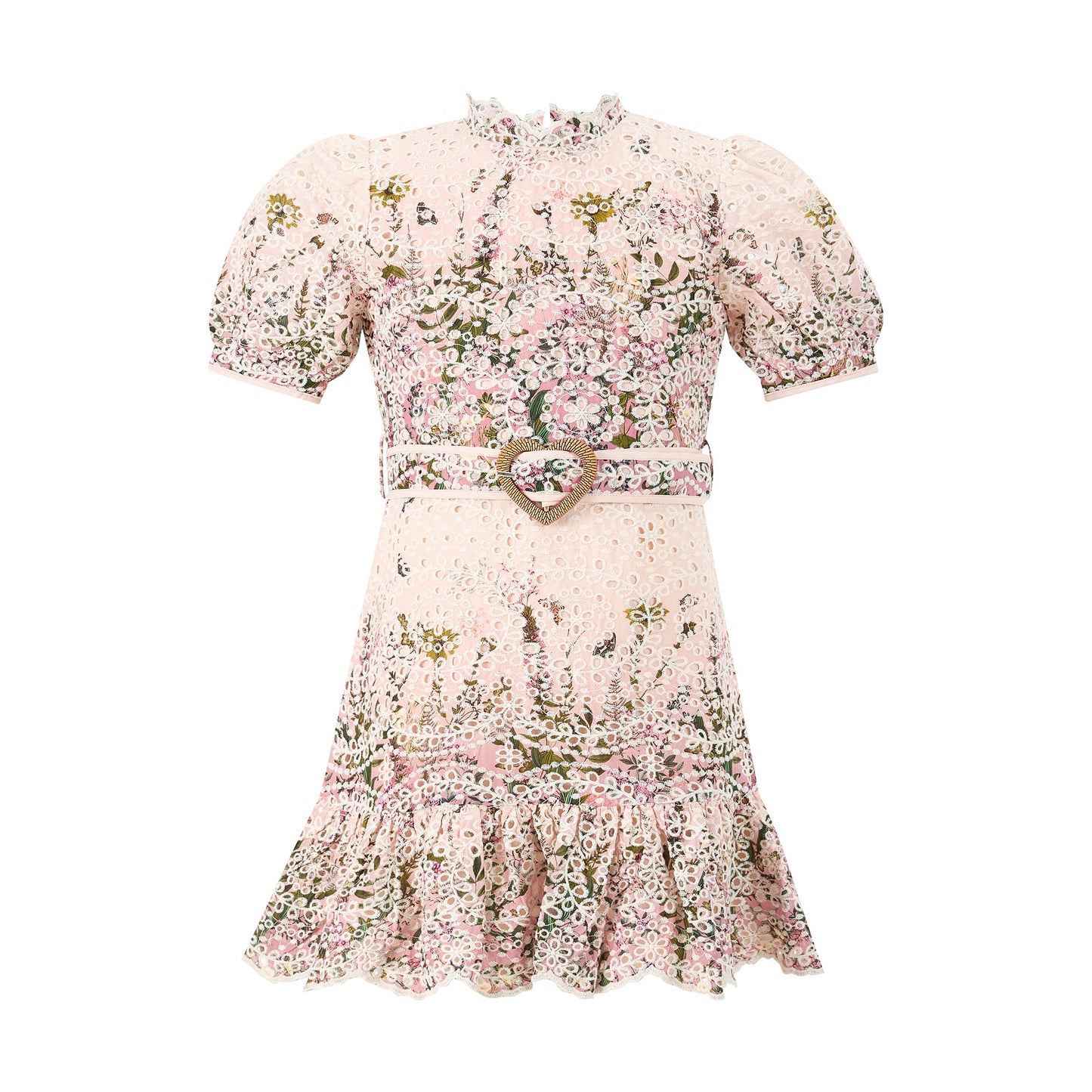 Chiara Embroidered Mini Dress