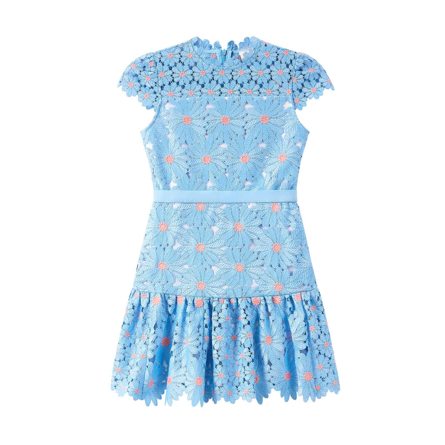 Maya Embroidered Mini Dress