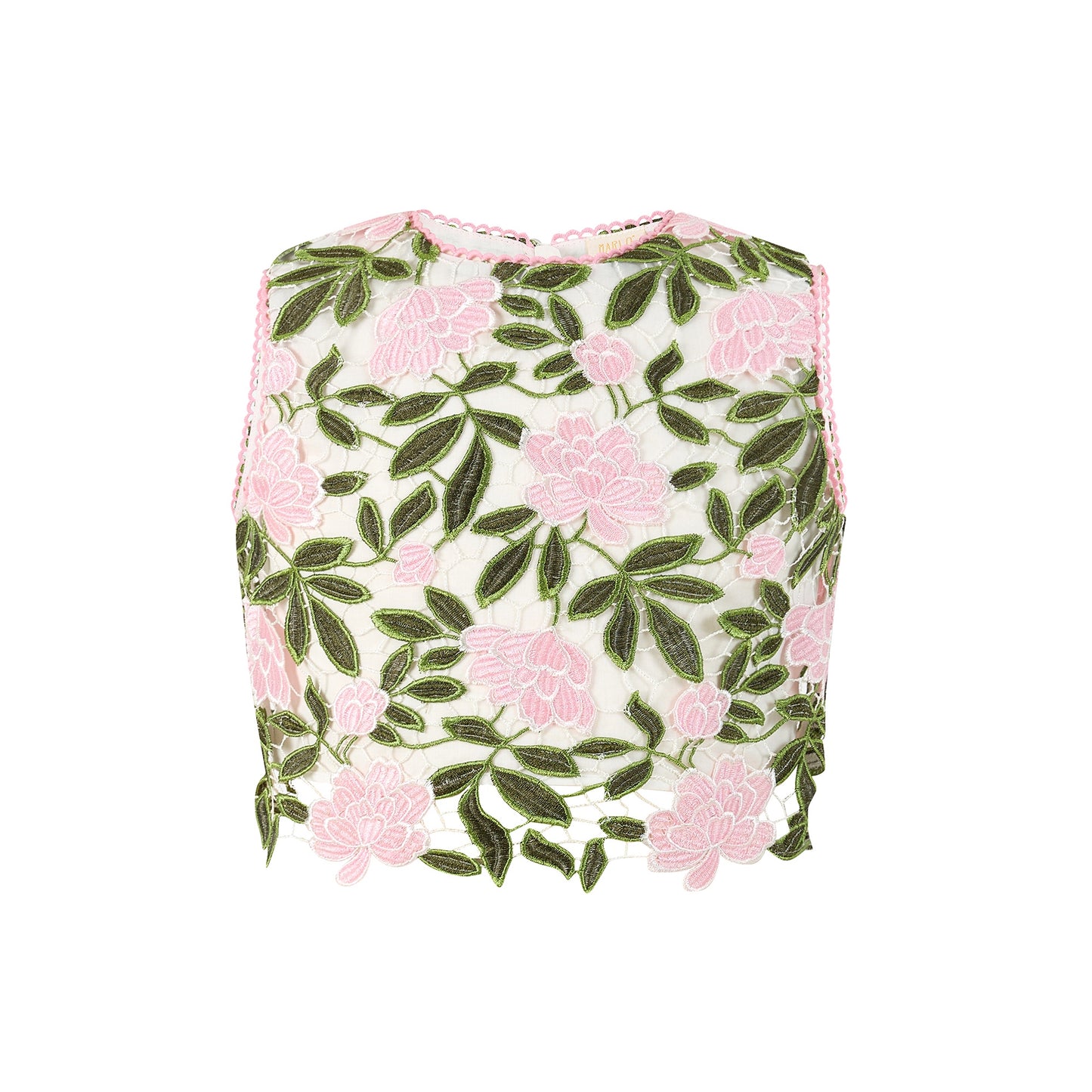 Viola Embroidered Top And Shorts