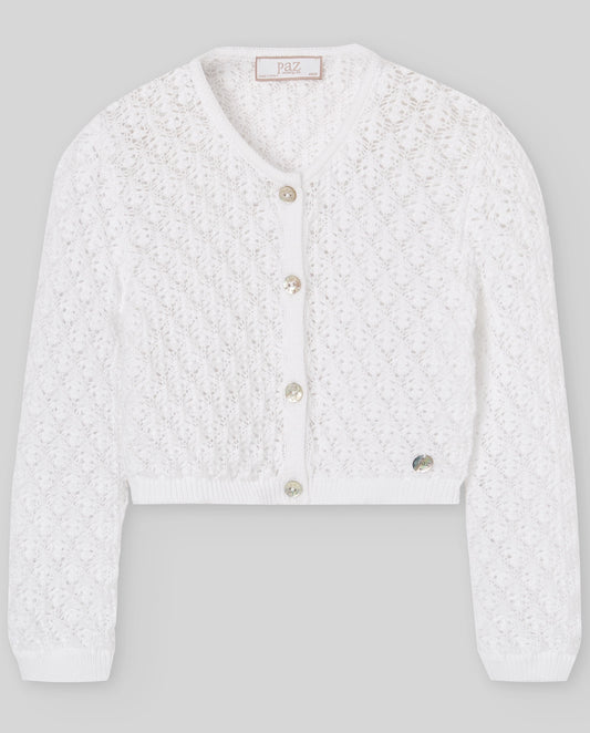 KNIT INFANT GIRL CARDIGAN " FRESCURA"