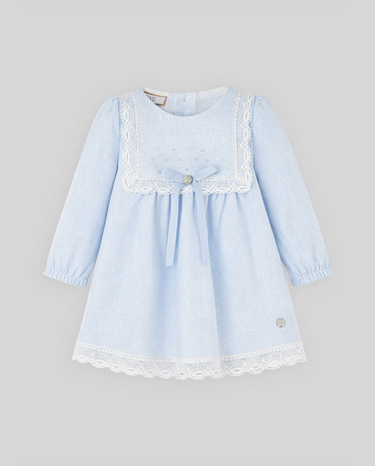 WOVEN NEWBORN DRESS "FOGAR"