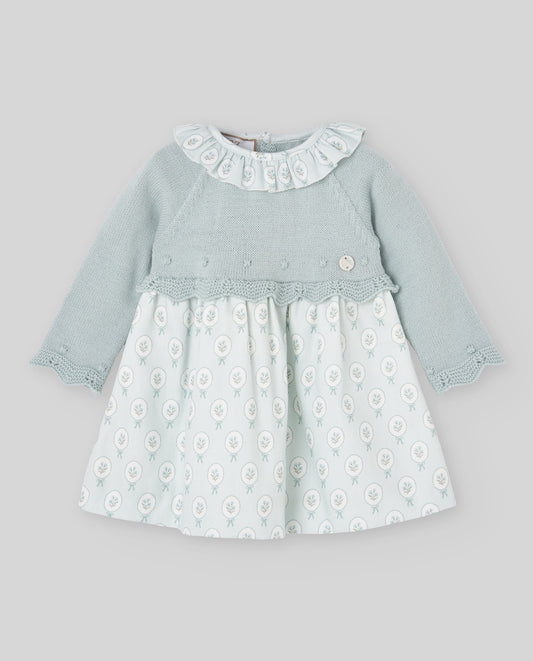 KNIT NEWBORN DRESS "LEIRA"