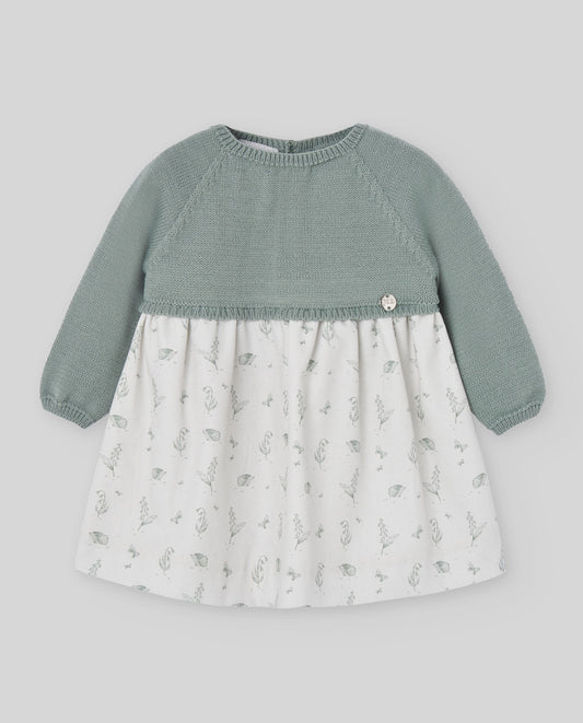 KNIT NEWBORN DRESS "CAMINO"