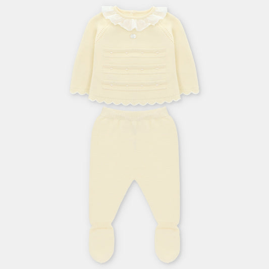 SET SWEATER SWEATER && LEGGINGS KNIT GIRL WINNIPEG004-11306