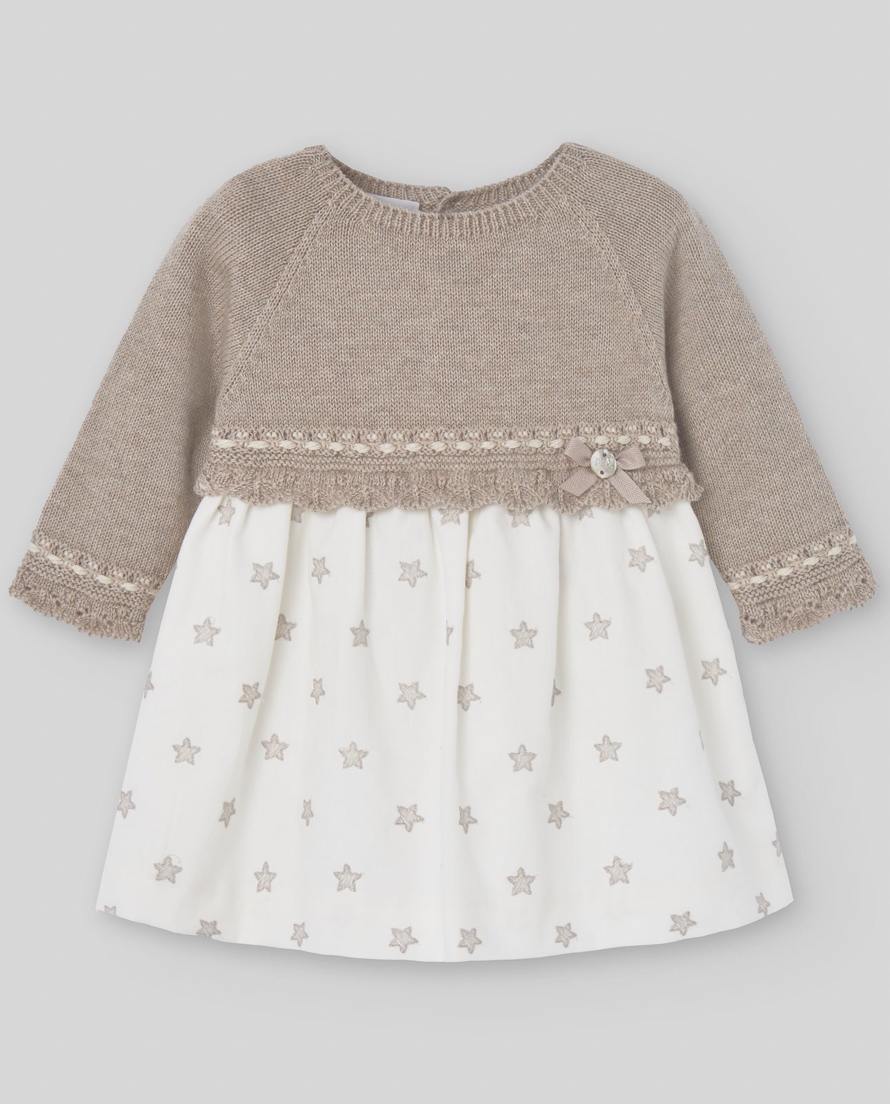 KNIT NEWBORN DRESS "MERLIN"004-121903