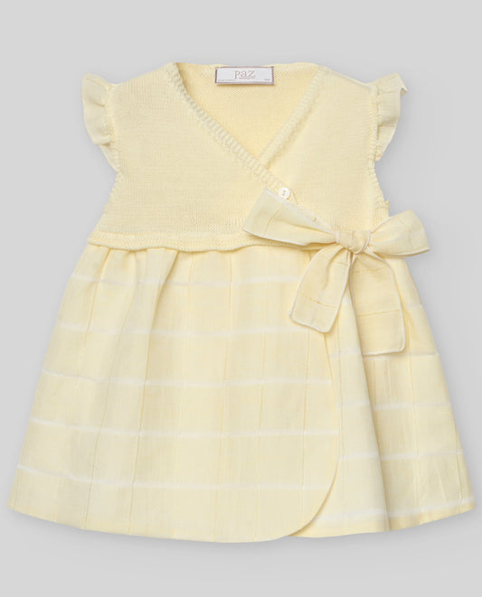 KNIT NEWBORN DRESS "ALBOR"