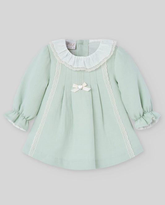 WOVEN NEWBORN DRESS "MININO" 004-153011