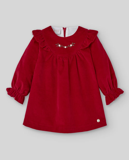 WOVEN NEWBORN DRESS "ACEBO"