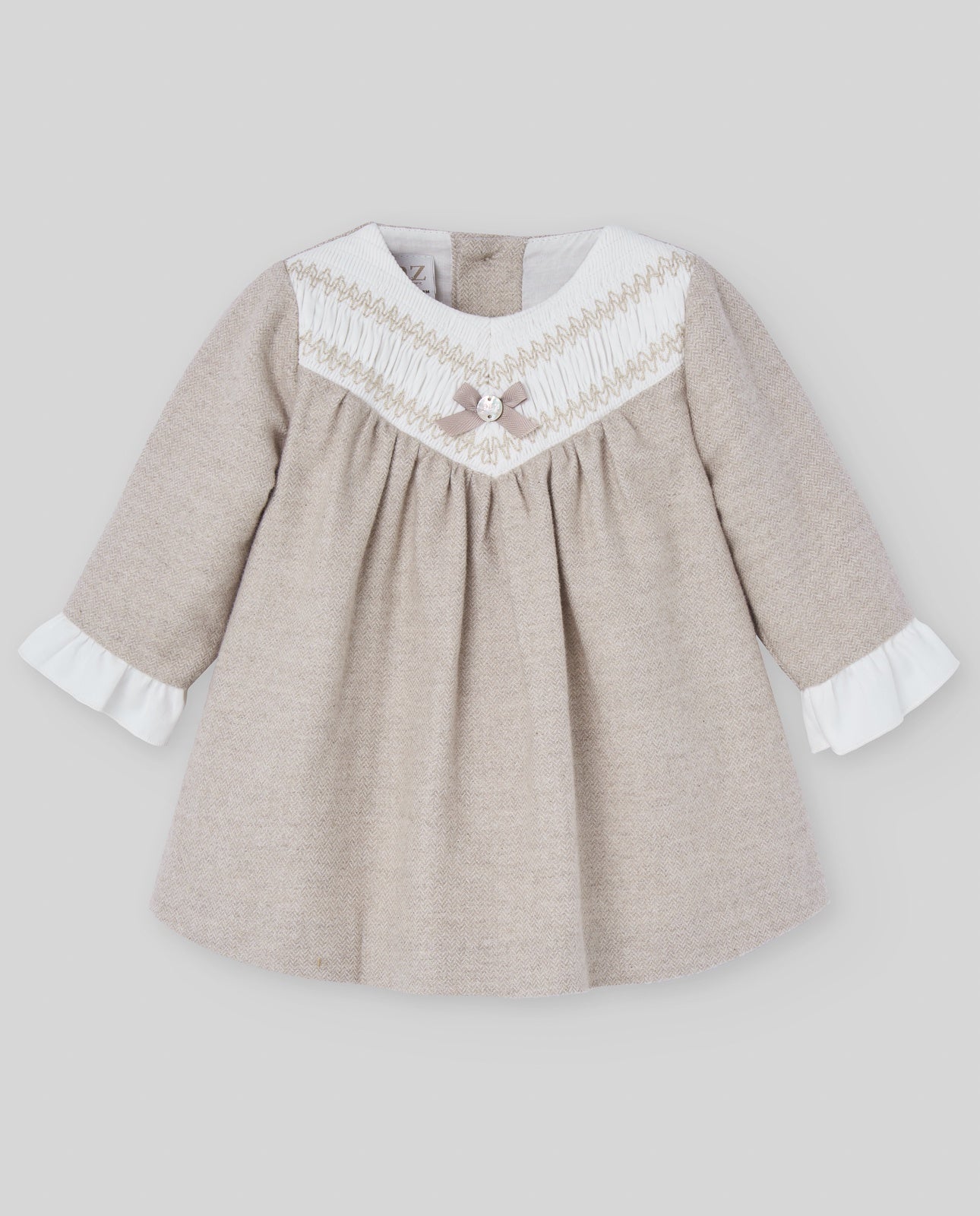 WOVEN NEWBORN DRESS "PONY"