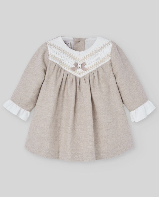 WOVEN NEWBORN DRESS "PONY"