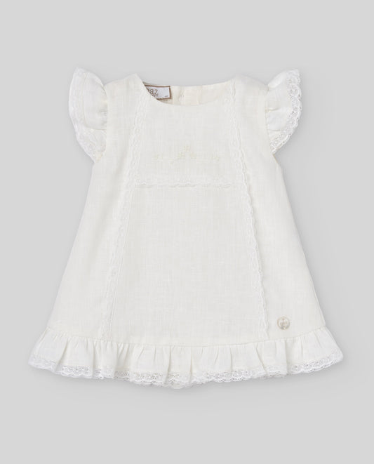 WOVEN NEWBORN DRESS  "ALEGRA"